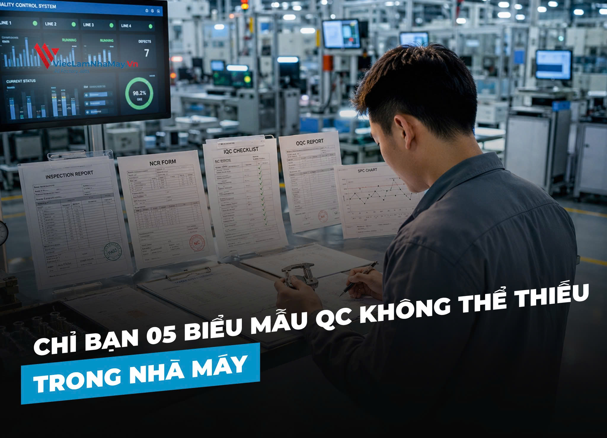 biểu mẫu qc nhà máy