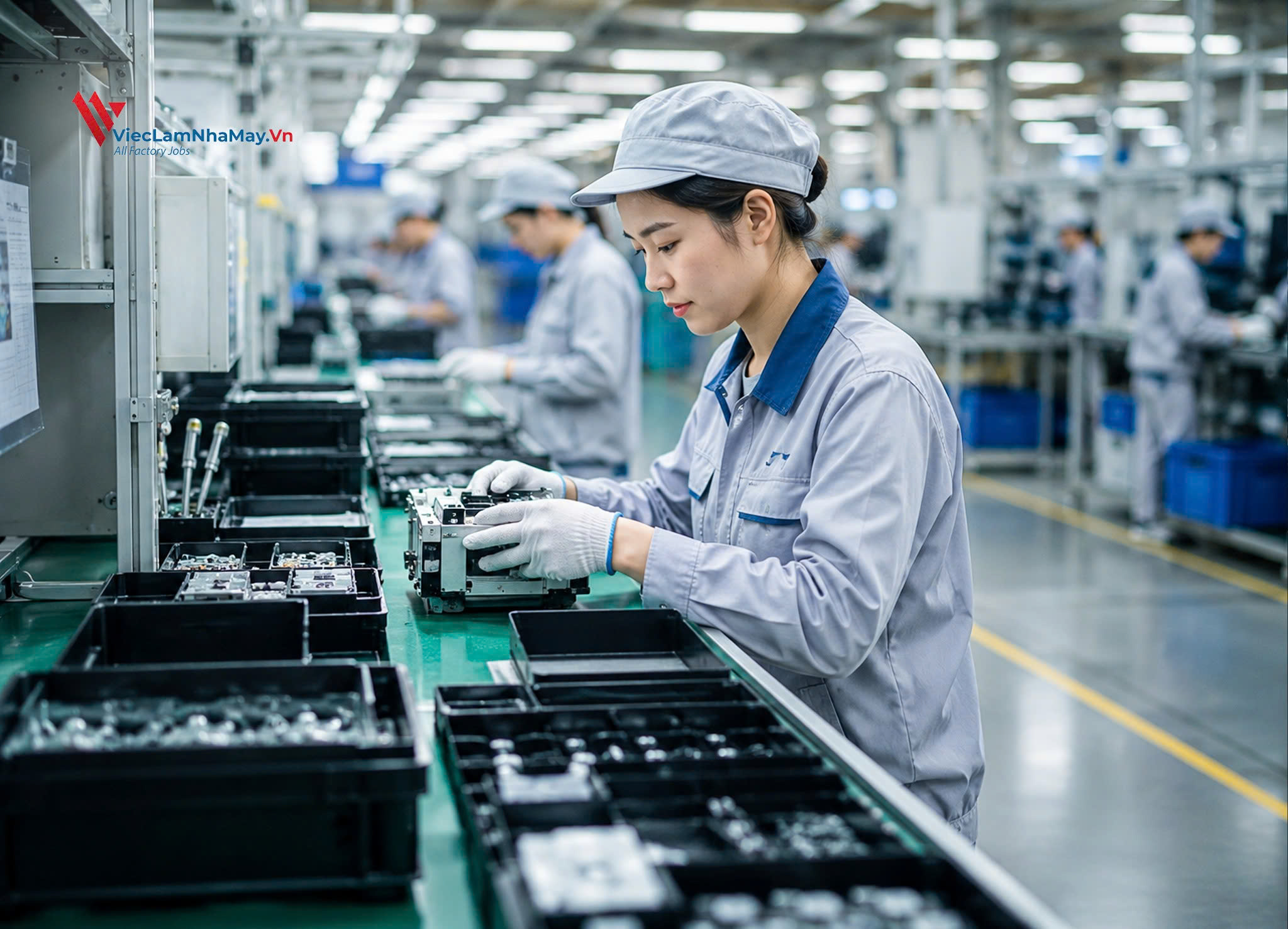 cách làm việc nhanh - chuẩn - ít lỗi trong dây chuyền sản xuất