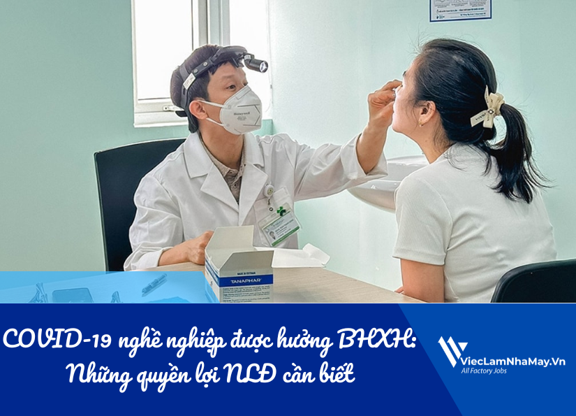 covid-19 nghề nghiệp được hưởng bhxh