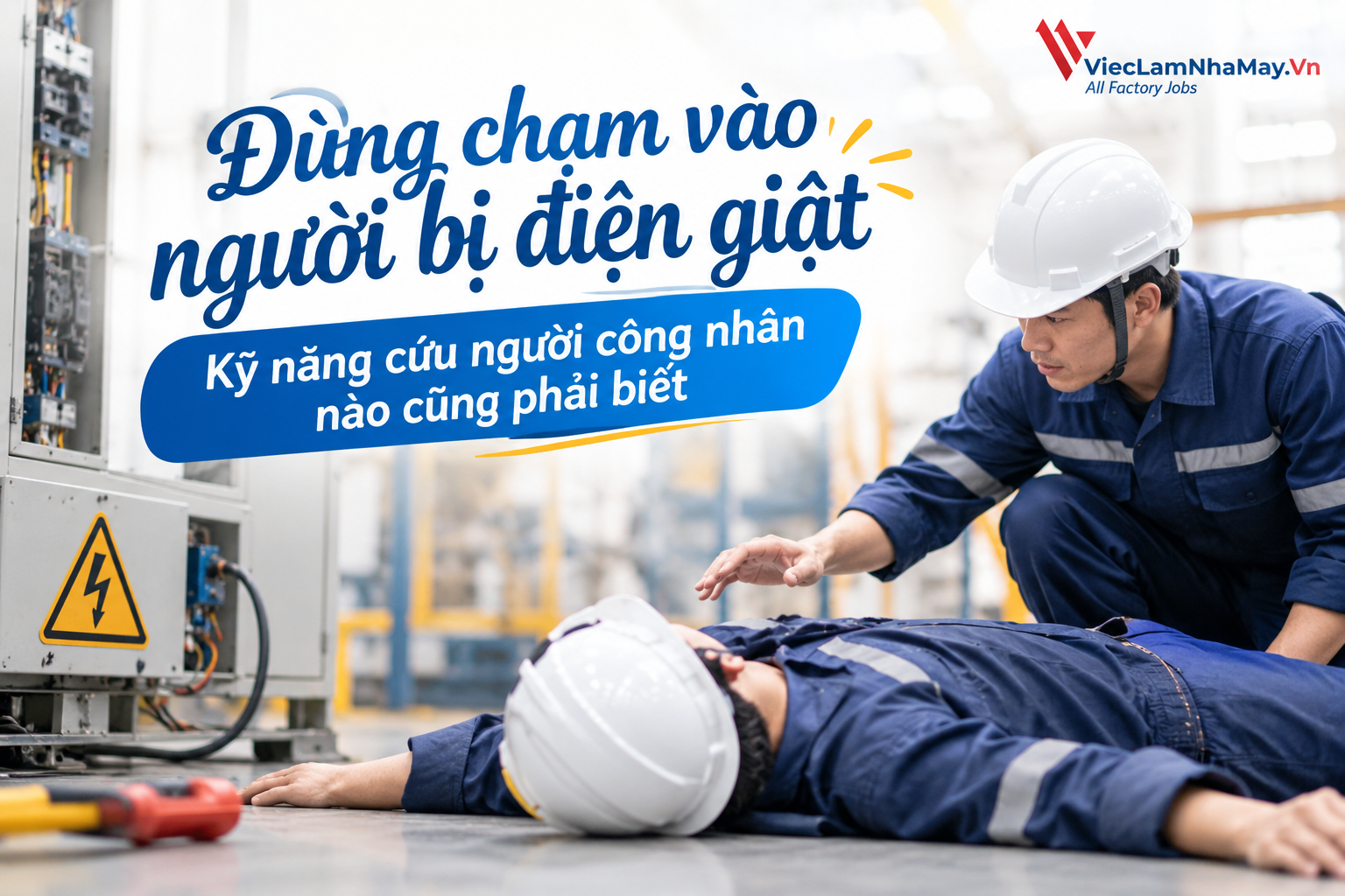 kỹ năng xử lý sự cố điện giật trong nhà máy