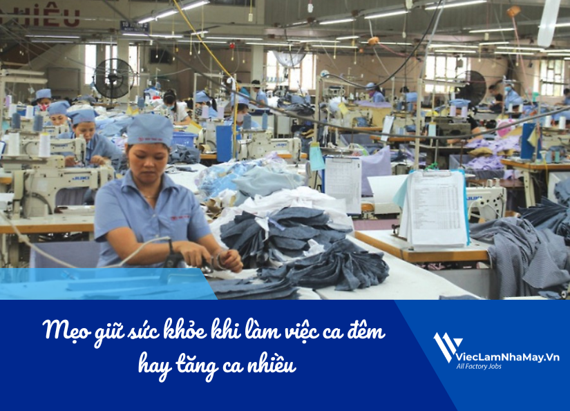 mẹo giữ sức khoẻ khi làm việc ca đêm hay tăng ca liên tục