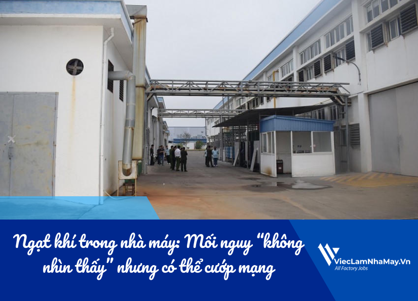 ngạt khí trong nhà máy