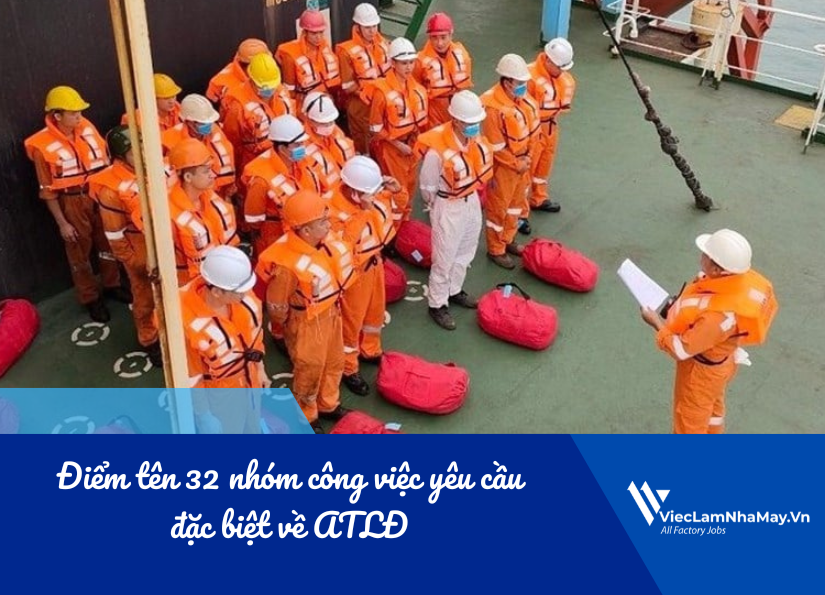 nhóm công việc có yêu cầu nghiêm ngặt về ATLĐ