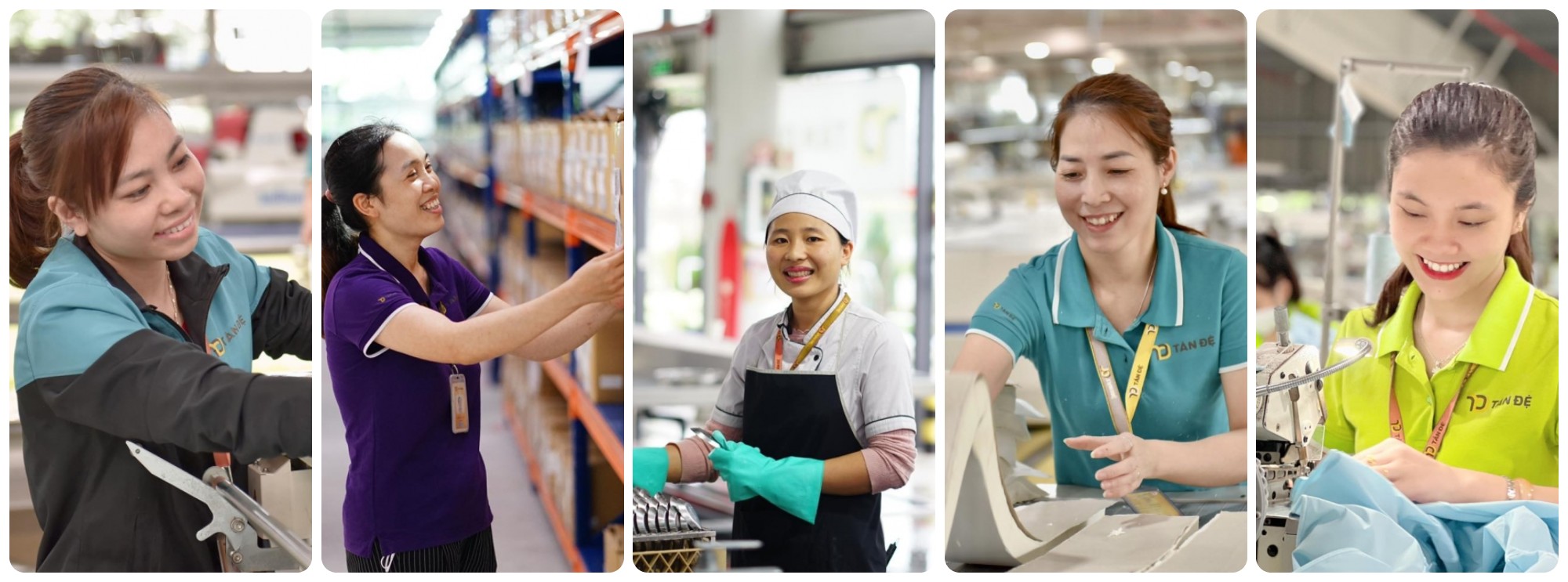 Phụ nữ nhà máy – Những bông hồng thép toả hương theo cách riêng