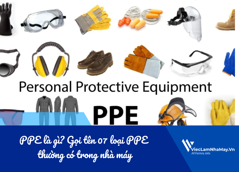 ppe là gì - các loại ppe trong nhà máy