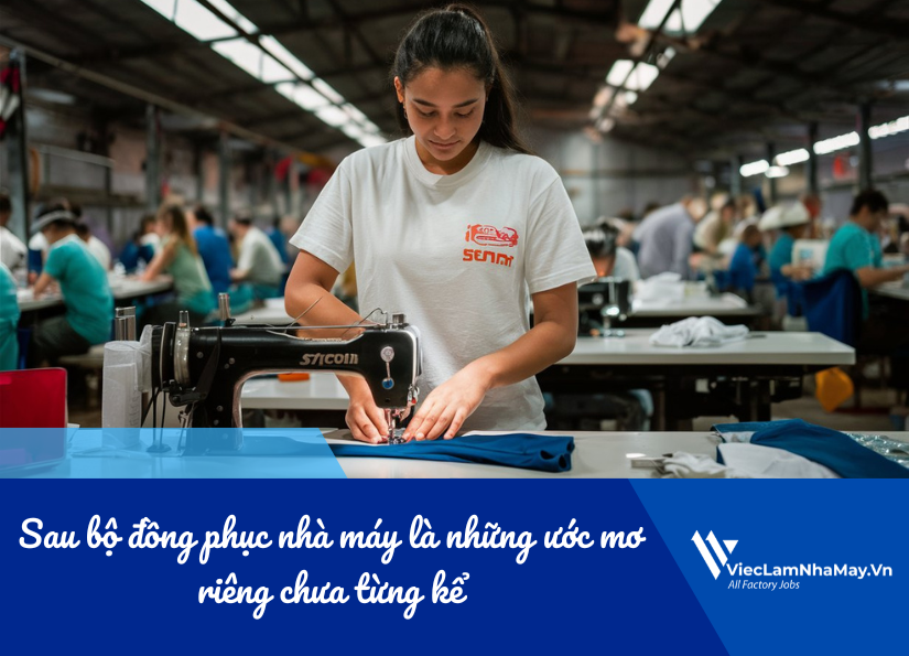 sau bộ đồng phục công nhân là những ước mơ chưa nói