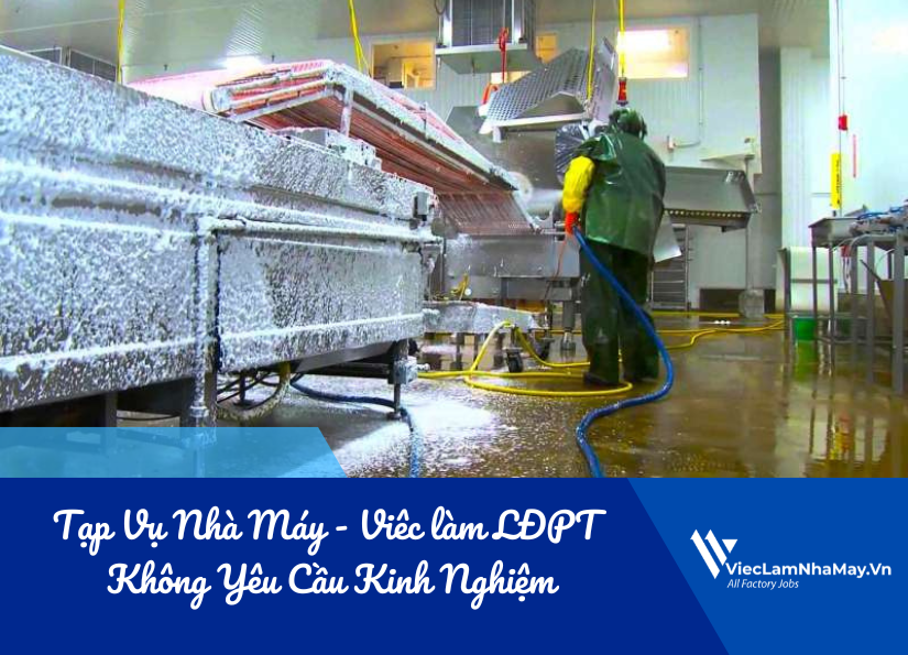 tạp vụ nhà máy