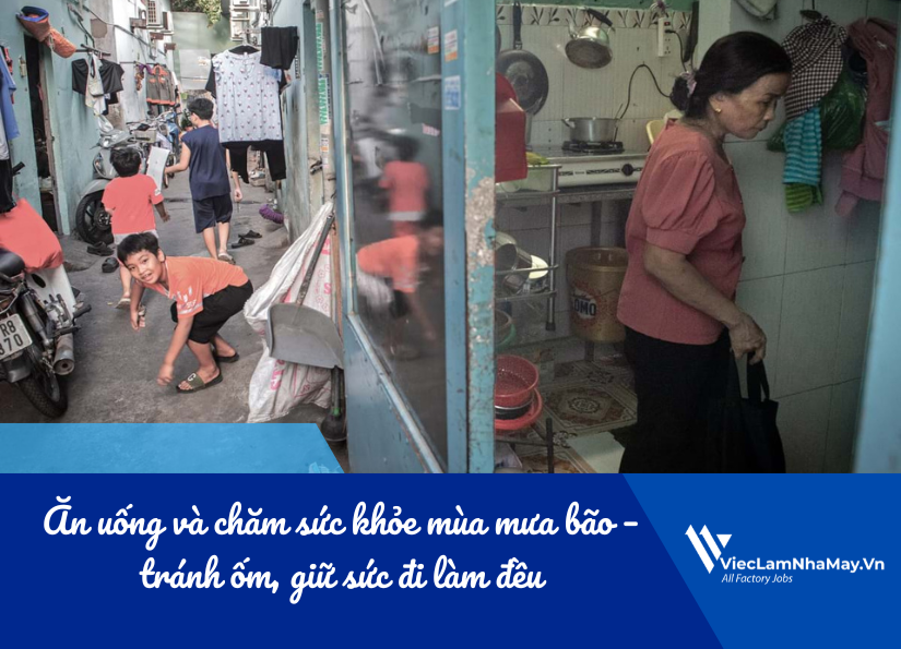 tip ăn uống và chăm sóc sức khoẻ mùa mưa bão