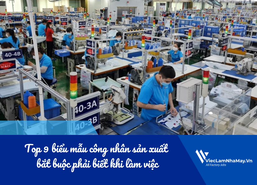 top 9 biểu mẫu cho công nhân sản xuất