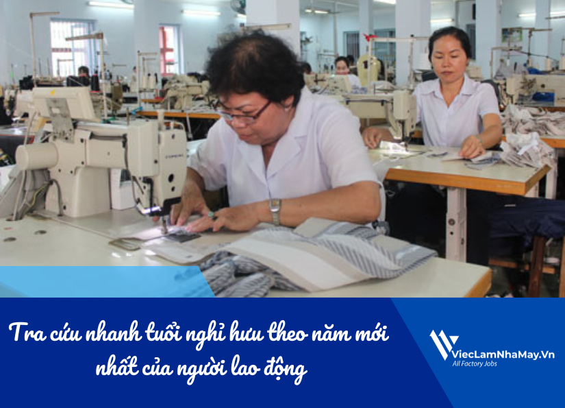 tra cứu nhanh tuổi nghỉ hưu theo năm mới nhất