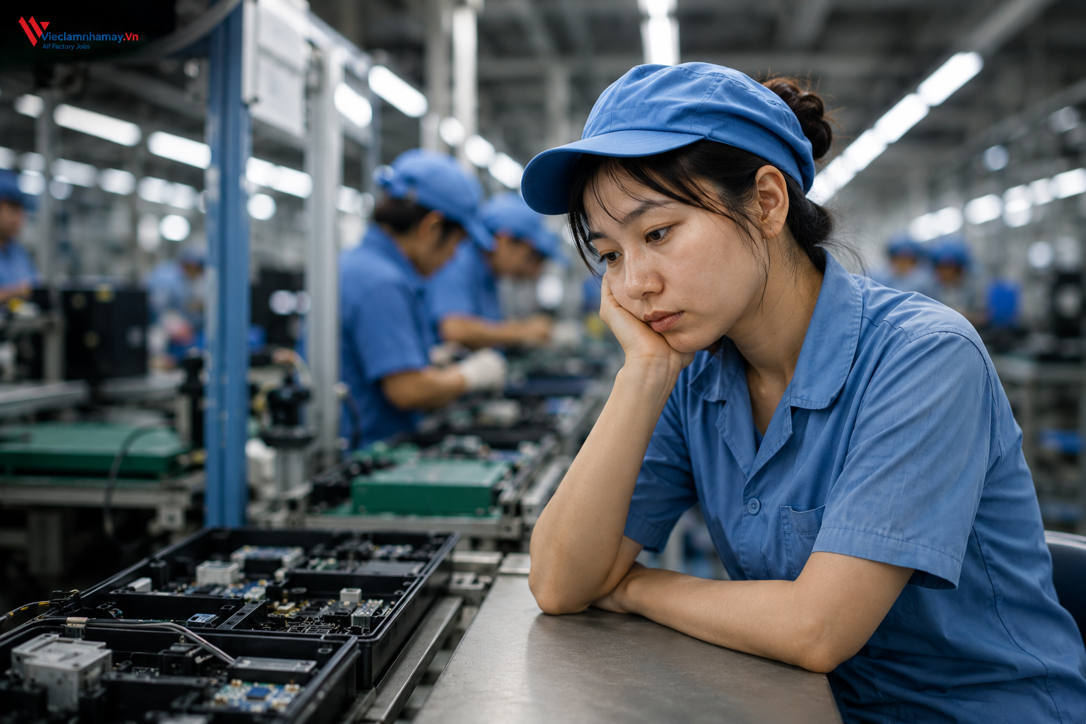 vì sao nhiều công nhân ngại đổi việc dù không còn muốn gắn bó