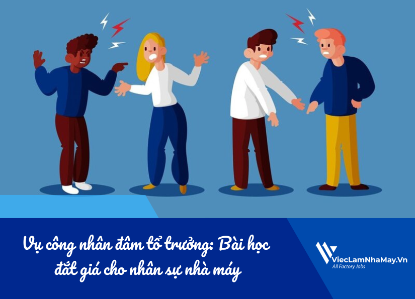 vụ công nhân đâm tổ trưởng và bài học đắt giá cho nhân sự nhà máy