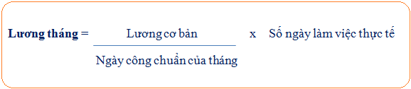 Hướng dẫn cách tính 9 chỉ tiêu chi tiết trên bảng thanh toán tiền lương