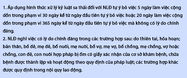 Nghỉ Tết quá thời gian quy định, công nhân có thể bị đuổi việc?