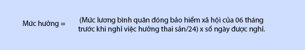 Cách tính chế độ thai sản cho nam khi vợ sinh con