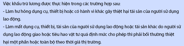 Phạt đến 15 triệu đồng khi doanh nghiệp vô cớ trừ lương công nhân