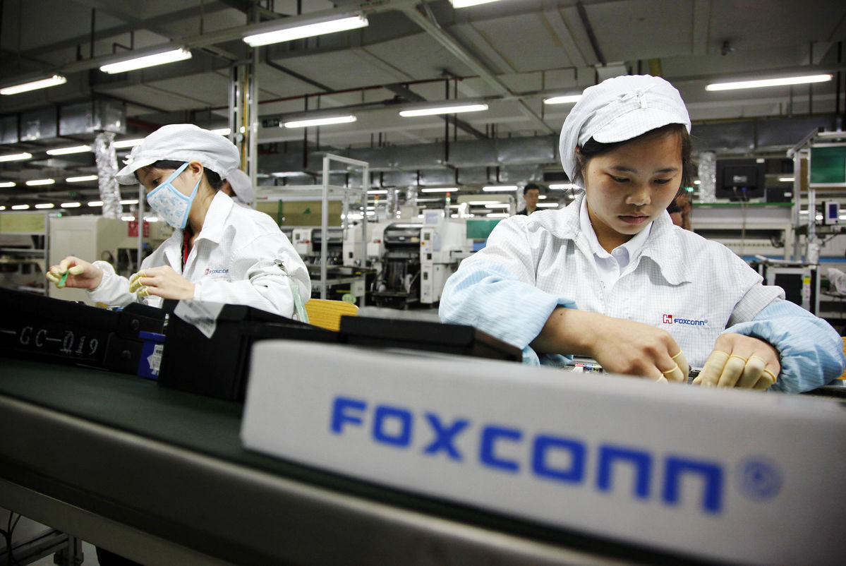 công nhân Foxconn 