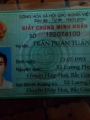 cover CV: Trần Phan Tuấn Anh