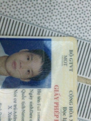 cover CV: Phùng Xuân Thắng 