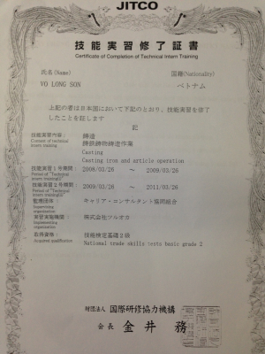 cover CV: Võ Long Sơn