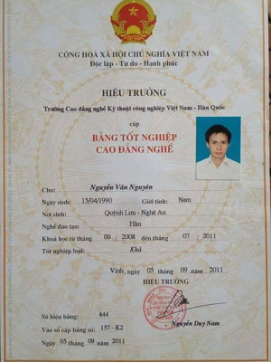 cover CV: Nguyễn Văn Nguyên