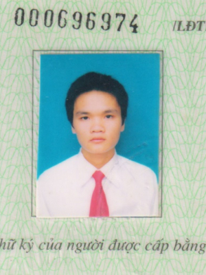 cover CV: Vũ Văn Phong