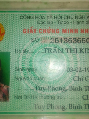 cover CV: Trần Thị Kim Anh