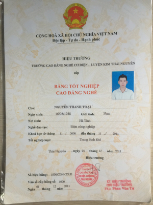 cover CV: Nguyễn Thanh Toại