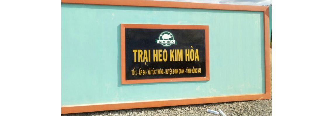 Công ty trách nhiệm thương mại sản xuất Menon - Trại heo Kim Hòa