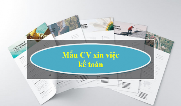 Mẫu CV xin việc kế toán