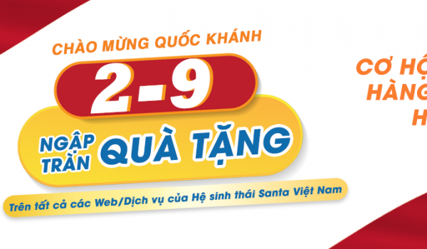 Ngập tràn quà tặng trên Tuyencongnhan.vn dịp đại lễ 2/9