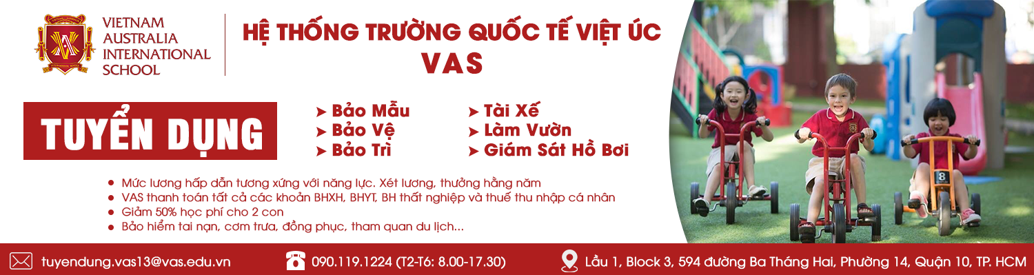  Hệ thống Trường Quốc Tế Việt Úc (VAS)