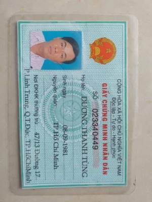 cover CV: Dương Thanh Tung