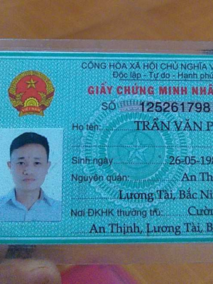 cover CV: Trần Văn Phúc