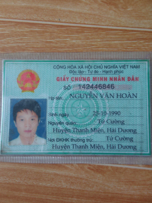 cover CV: Nguyễn Văn Hoàn