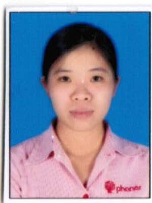 cover CV: LÊ THỊ NỞ