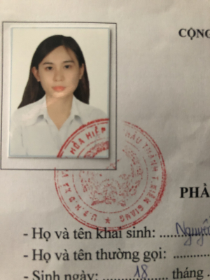 cover CV: Nguyễn Thị Thanh Tươi