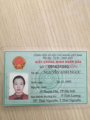cover CV: Nguyễn ánh Ngọc