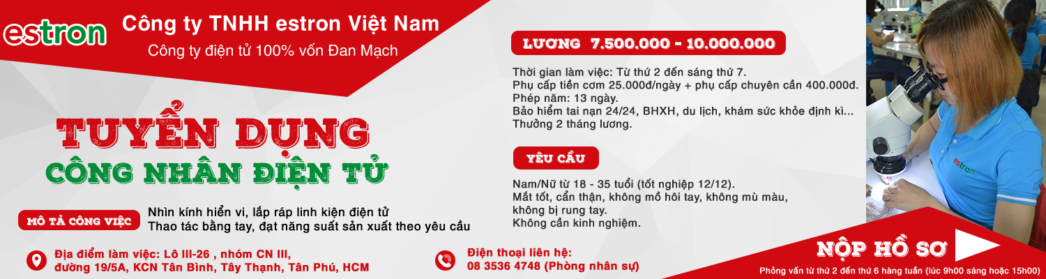 Công Ty TNHH Estron Việt Nam