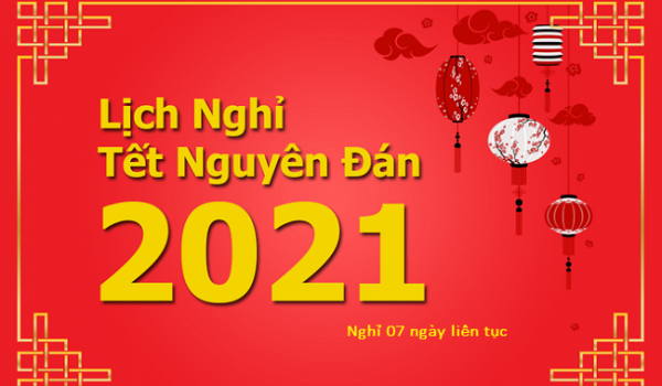 Người lao động được nghỉ Tết Nguyên Đán 2021 liên tục 7 ngày