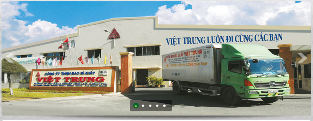 Công ty TNHH bao bì giấy Việt Trung Long An