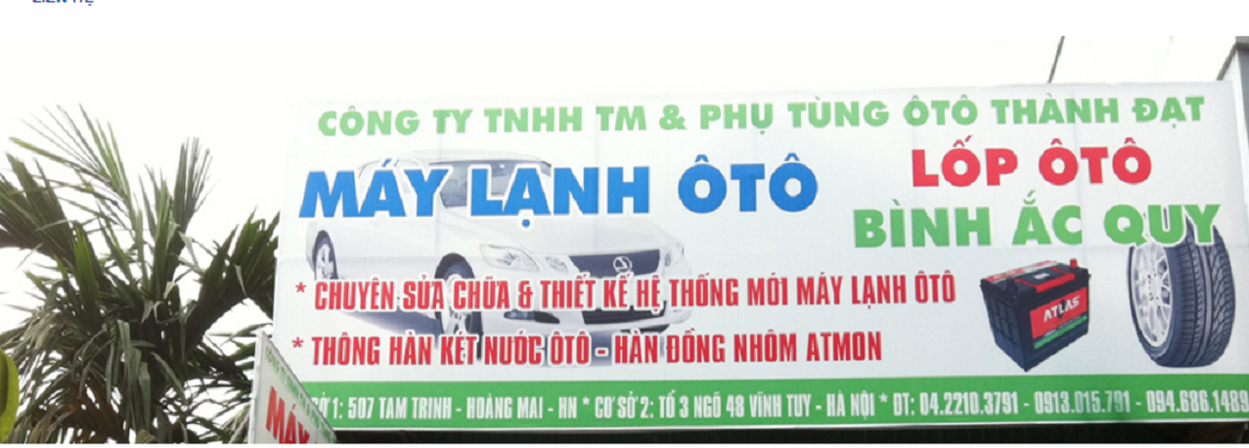 Công Ty TNHH Máy Lạnh Ô Tô Thành Đạt