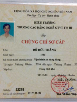 cover CV: Đỗ Đức Thắng