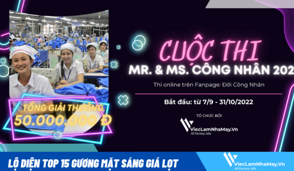 Lộ diện top 15 gương mặt sáng giá lọt chung kết cuộc thi Mr & Ms. Công nhân 2022