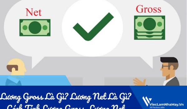 Lương Gross Là Gì? Lương Net Là Gì? Cách Tính Lương Gross, Lương Net Trong Nhà Máy Cho Công Nhân