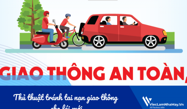 Thủ thuật tránh tai nạn giao thông cho lái mới