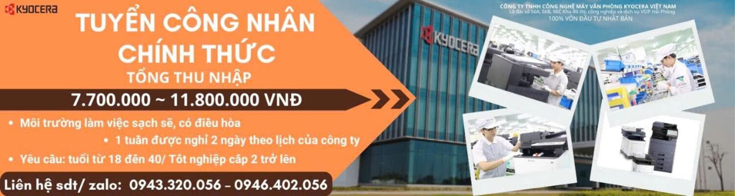 Công ty TNHH Công nghệ máy văn phòng Kyocera Việt Nam