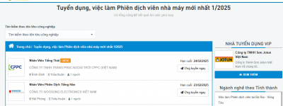 7 Website tìm việc Phiên dịch uy tín nhất hiện nay