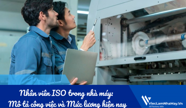 Nhân viên ISO trong nhà máy: Mô tả công việc và Mức lương hiện nay