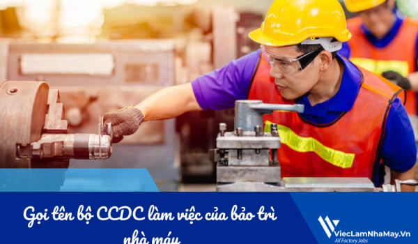 Gọi tên bộ công cụ dụng cụ làm việc của bảo trì nhà máy